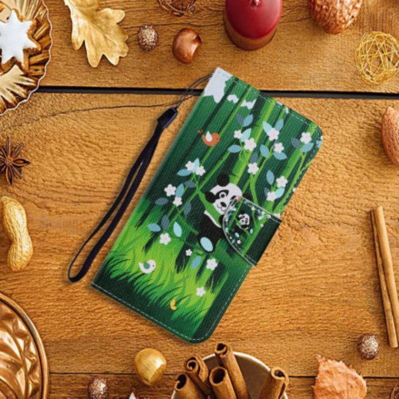 Κάλυμμα Samsung Galaxy A52 4G / A52 5G / A52s 5G Panda Walk